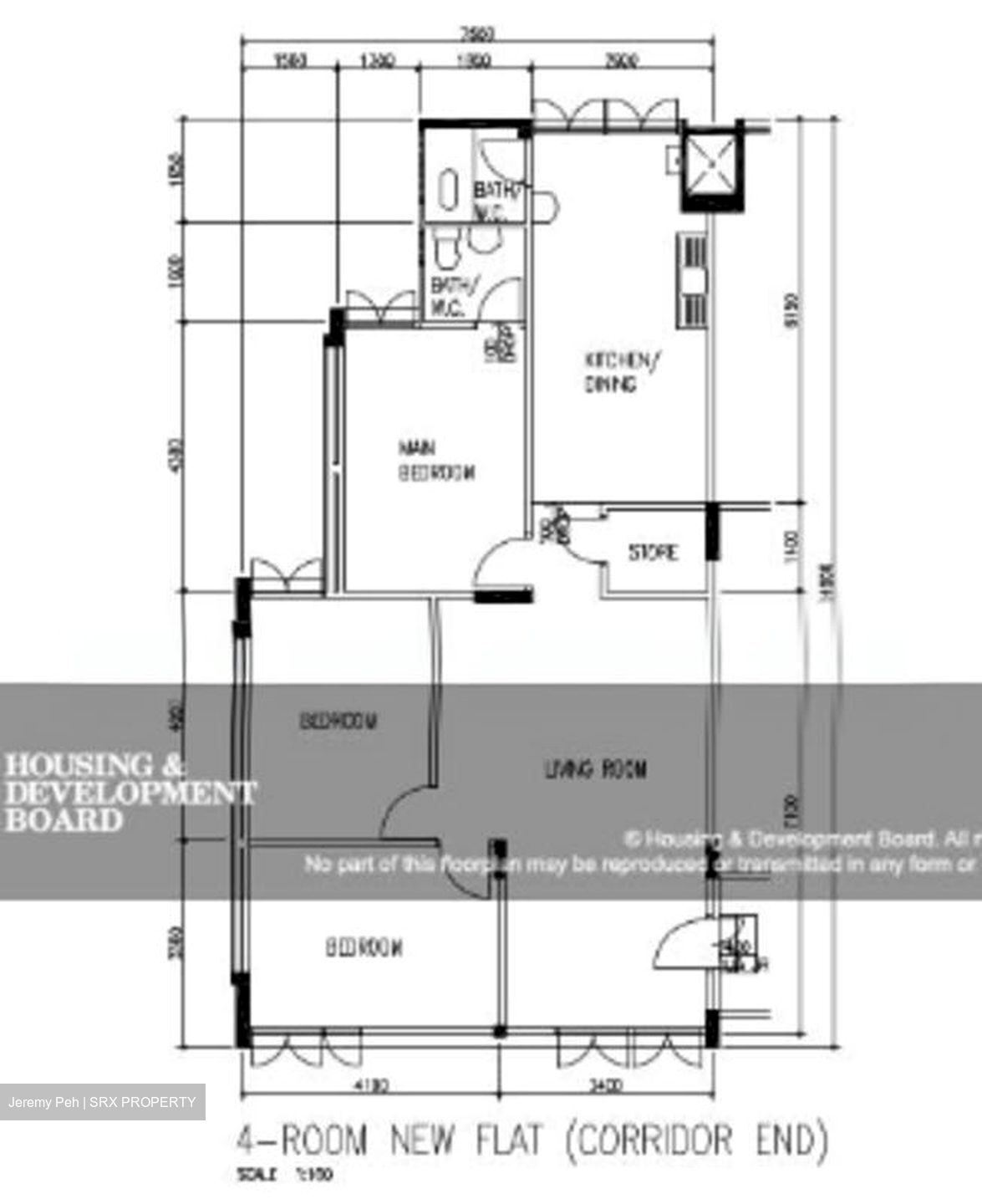 Blk 138 Bukit Batok West Avenue 6 (Bukit Batok), HDB 4 Rooms #564293371